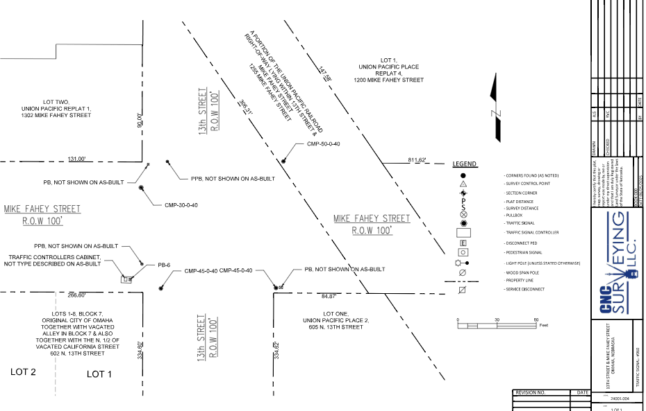 Right-of-Way City of Omaha Surveying